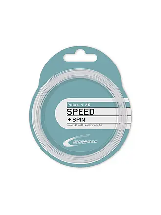 ISO SPEED | Cordaje de tenis Pulse Speed + Spin | 